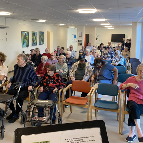 Koncert på Sirius Seniorbo, 8-5-2025