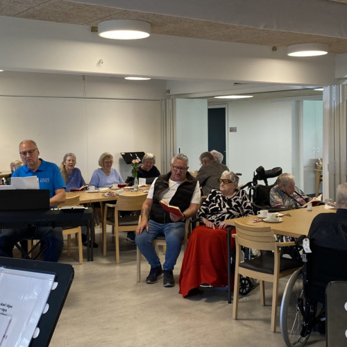 Koncert på Fourfeldt Plejehjem, 11-5-2025