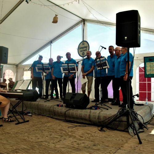 Campingscenen v. Tønderfestival, 25. aug. 2019