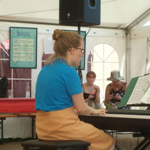 Campingscenen v. Tønderfestival, 25. aug. 2019